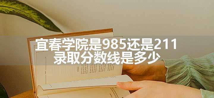 宜春学院是985还是211 录取分数线是多少