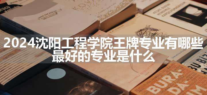 2024沈阳工程学院王牌专业有哪些 最好的专业是什么