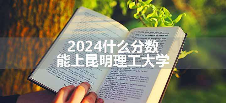 2024什么分数能上昆明理工大学