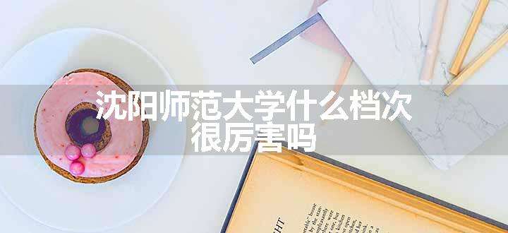 沈阳师范大学什么档次 很厉害吗