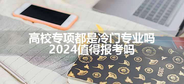 高校专项都是冷门专业吗 2024值得报考吗