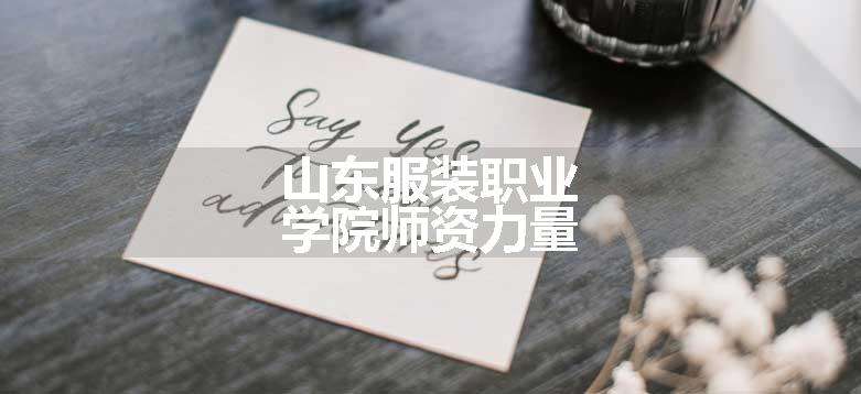 山东服装职业学院师资力量