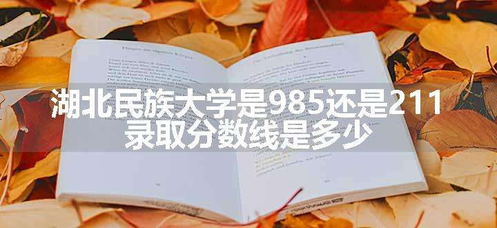 湖北民族大学是985还是211 录取分数线是多少