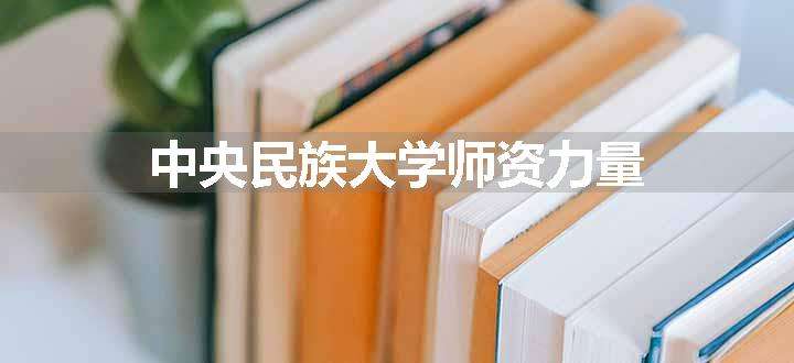 中央民族大学师资力量