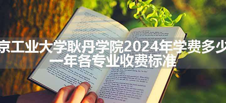 北京工业大学耿丹学院2024年学费多少钱 一年各专业收费标准