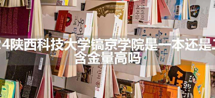 2024陕西科技大学镐京学院是一本还是二本 含金量高吗