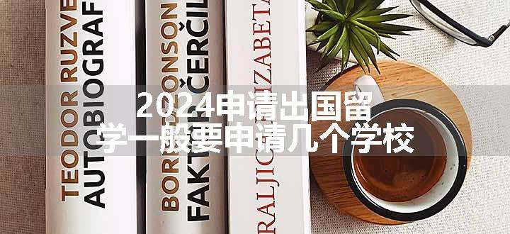 2024申请出国留学一般要申请几个学校