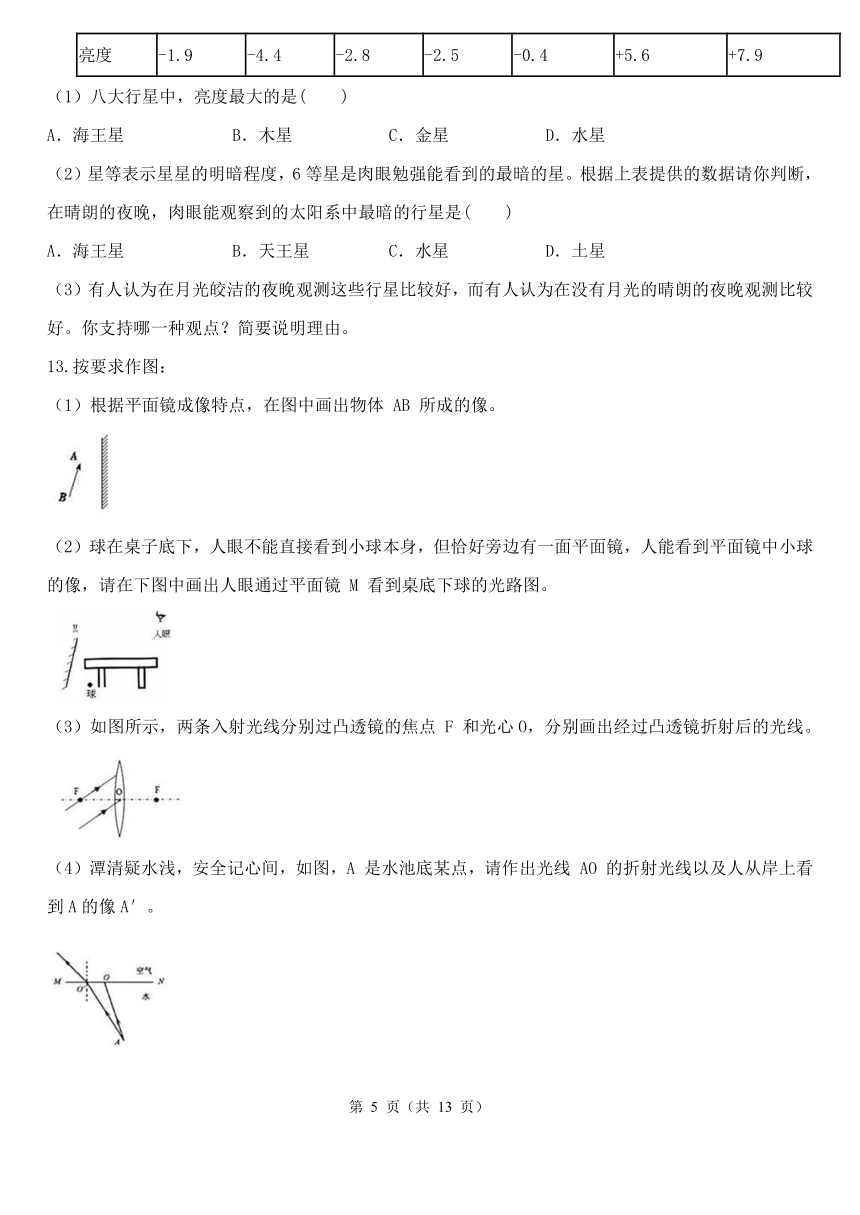 七年级下册期末分题型复习：解答题二（含解析）