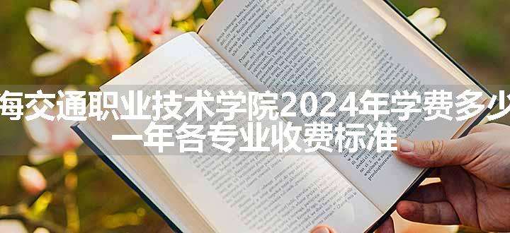 上海交通职业技术学院2024年学费多少钱 一年各专业收费标准