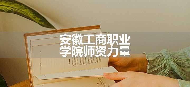 安徽工商职业学院师资力量