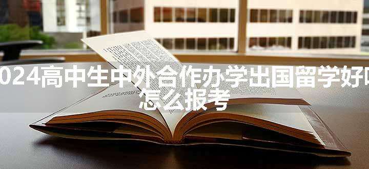 2024高中生中外合作办学出国留学好吗 怎么报考