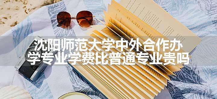 沈阳师范大学中外合作办学专业学费比普通专业贵吗