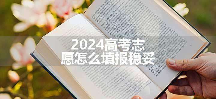 2024高考志愿怎么填报稳妥