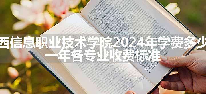 广西信息职业技术学院2024年学费多少钱 一年各专业收费标准