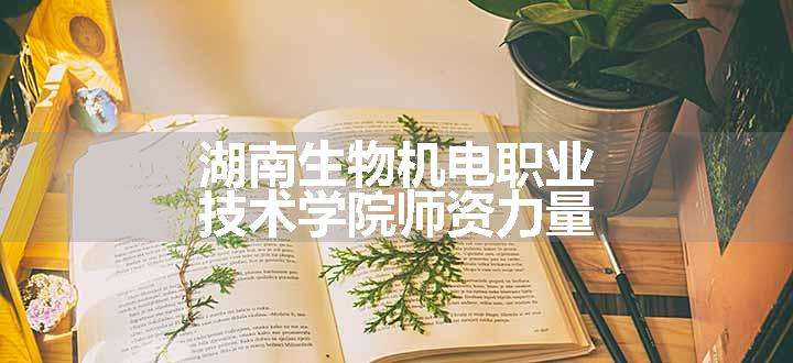 湖南生物机电职业技术学院师资力量