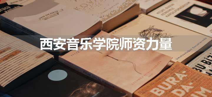 西安音乐学院师资力量