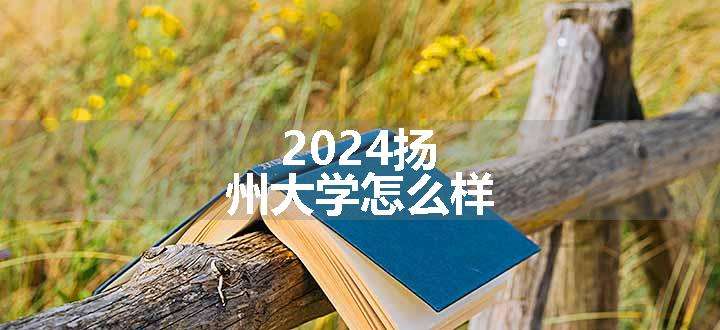 2024扬州大学怎么样