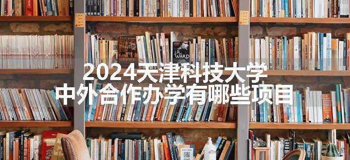 2024天津科技大学中外合作办学有哪些项目