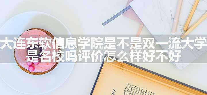 大连东软信息学院是不是双一流大学 是名校吗评价怎么样好不好