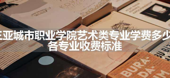 2024三亚城市职业学院艺术类专业学费多少钱一年 各专业收费标准