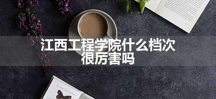 江西工程学院什么档次 很厉害吗