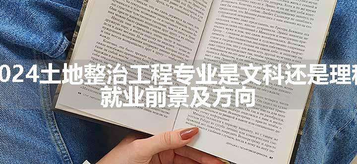 2024土地整治工程专业是文科还是理科 就业前景及方向