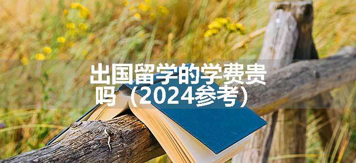 出国留学的学费贵吗（2024参考）