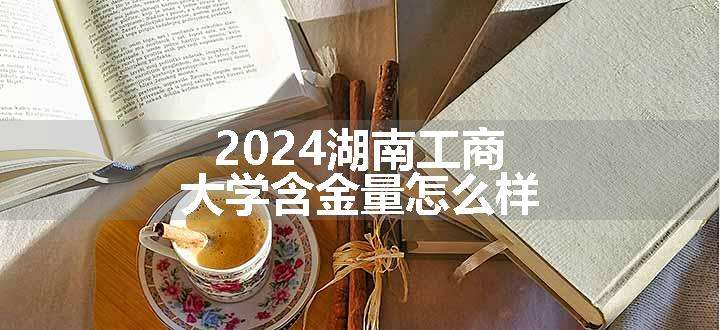 2024湖南工商大学含金量怎么样