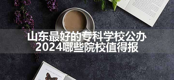 山东最好的专科学校公办 2024哪些院校值得报