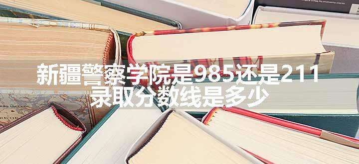 新疆警察学院是985还是211 录取分数线是多少