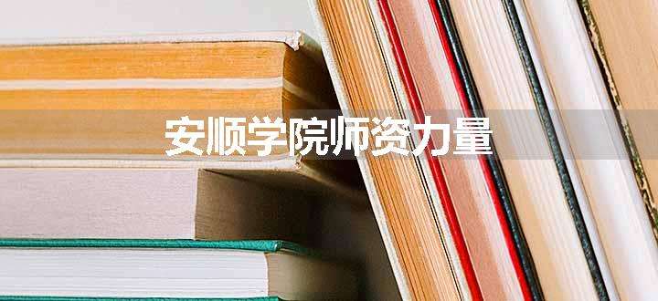 安顺学院师资力量