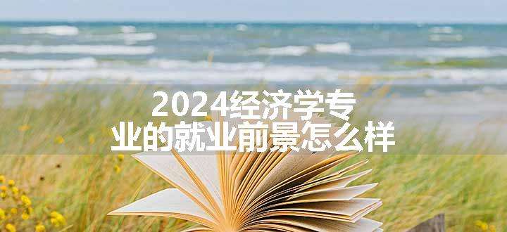 2024经济学专业的就业前景怎么样