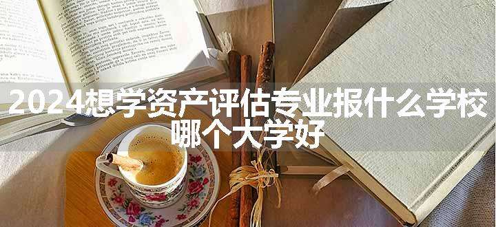 2024想学资产评估专业报什么学校 哪个大学好