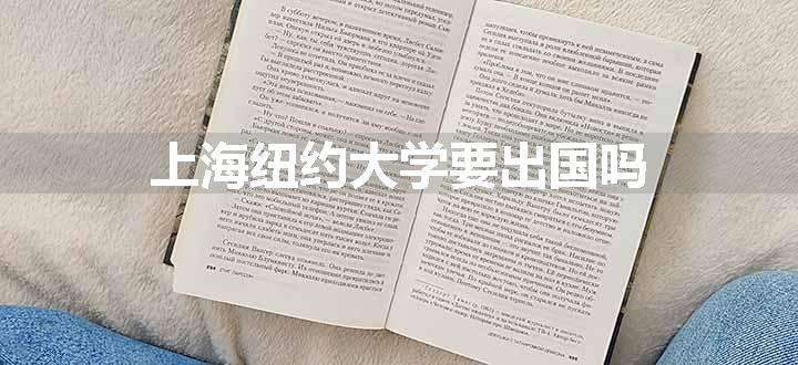 上海纽约大学要出国吗