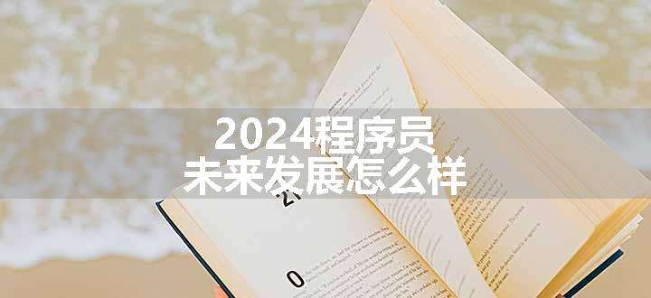 2024程序员未来发展怎么样