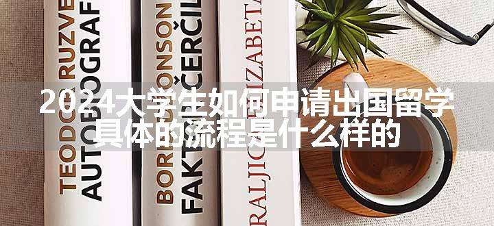 2024大学生如何申请出国留学 具体的流程是什么样的