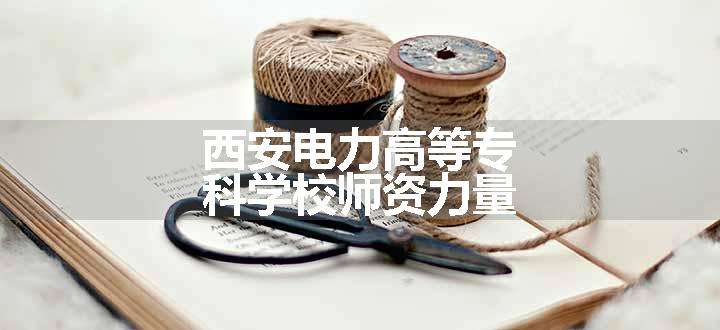 西安电力高等专科学校师资力量