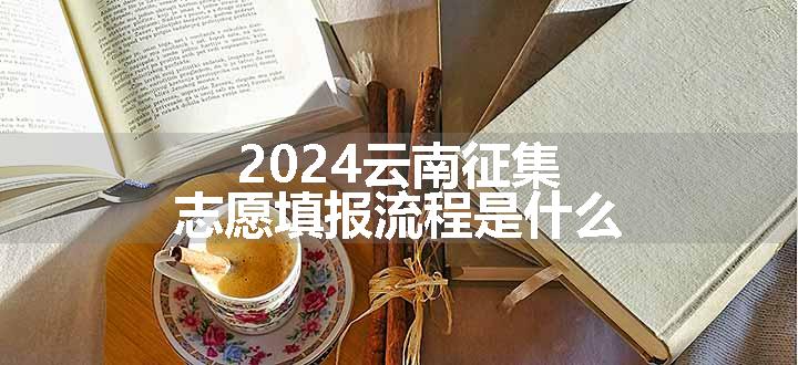 2024云南征集志愿填报流程是什么