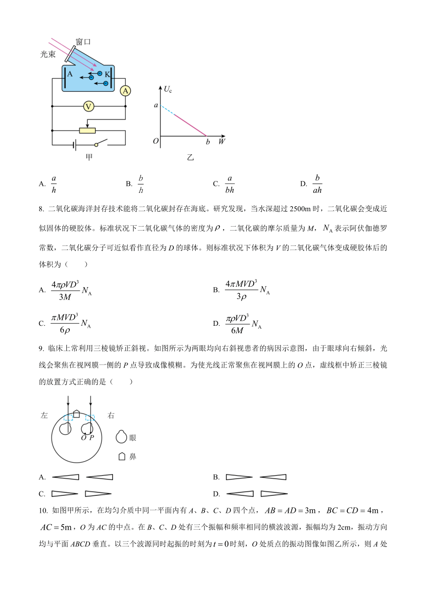 山东省济南市2023-2024学年高二下学期7月期末考试 物理（含答案）