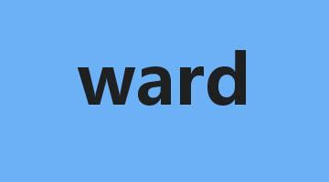 ward