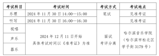 黑龙江2025艺术类专业统考考试时间 什么时候考试