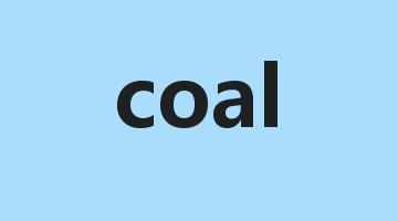 coal