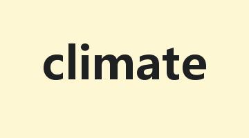 climate