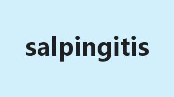 salpingitis