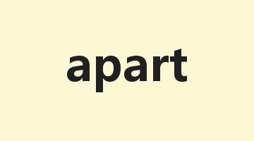 apart