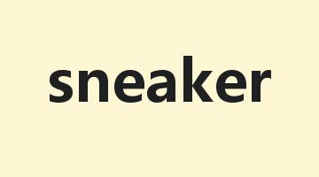 sneaker