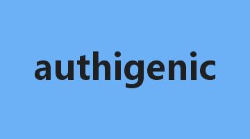 authigenic