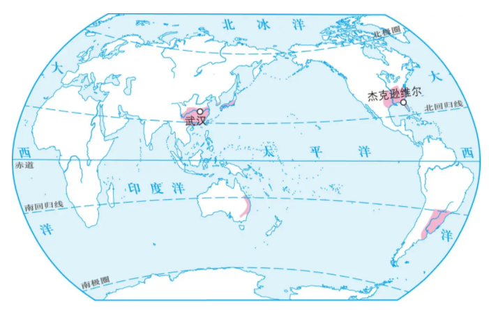 亚热带季风（湿润性）气候