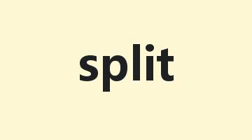 split