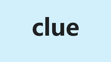 clue